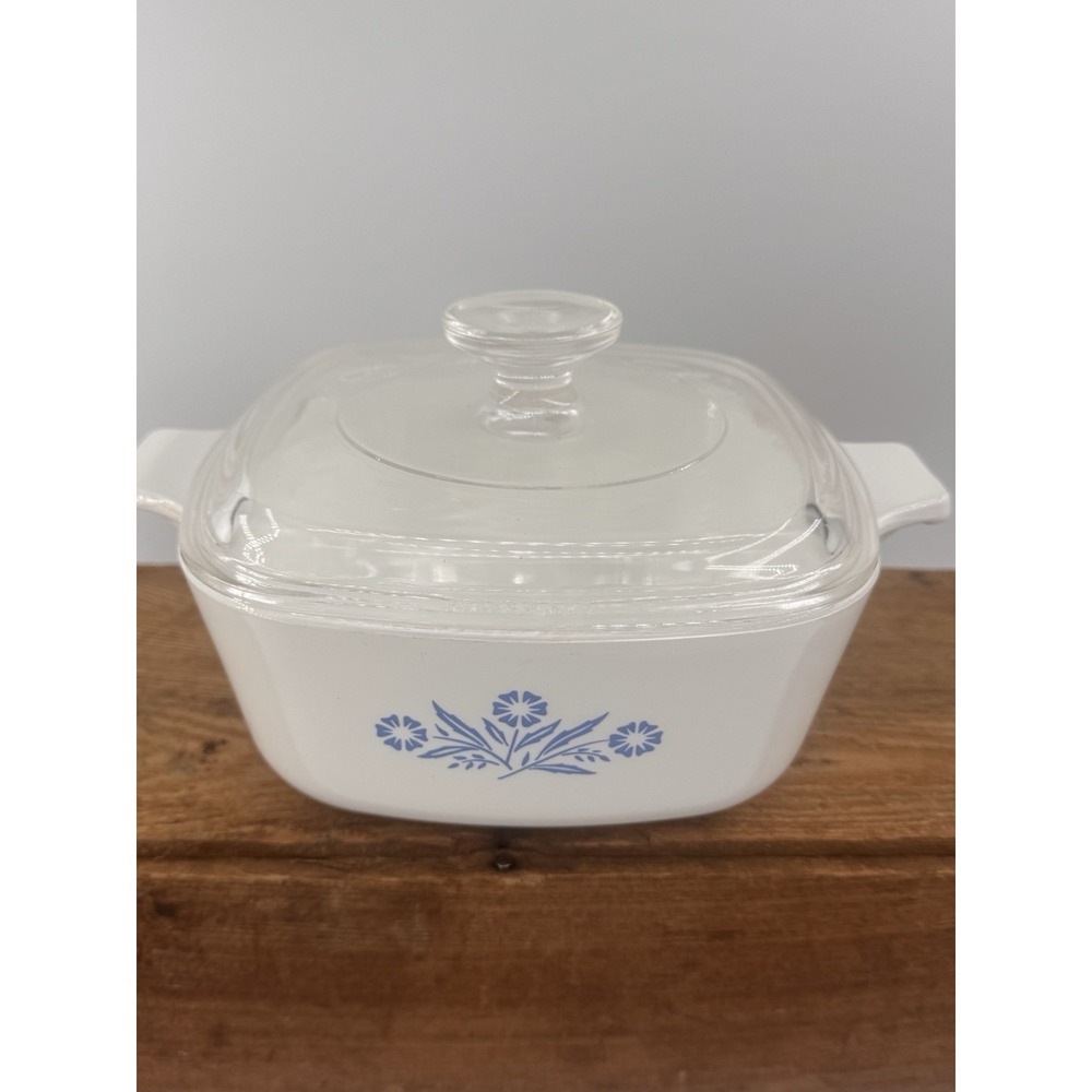 3 VTG Corning Ware Blue Cornflower Casserole Dishes with Lids Bakeware Kitchen - Picture 13 of 16